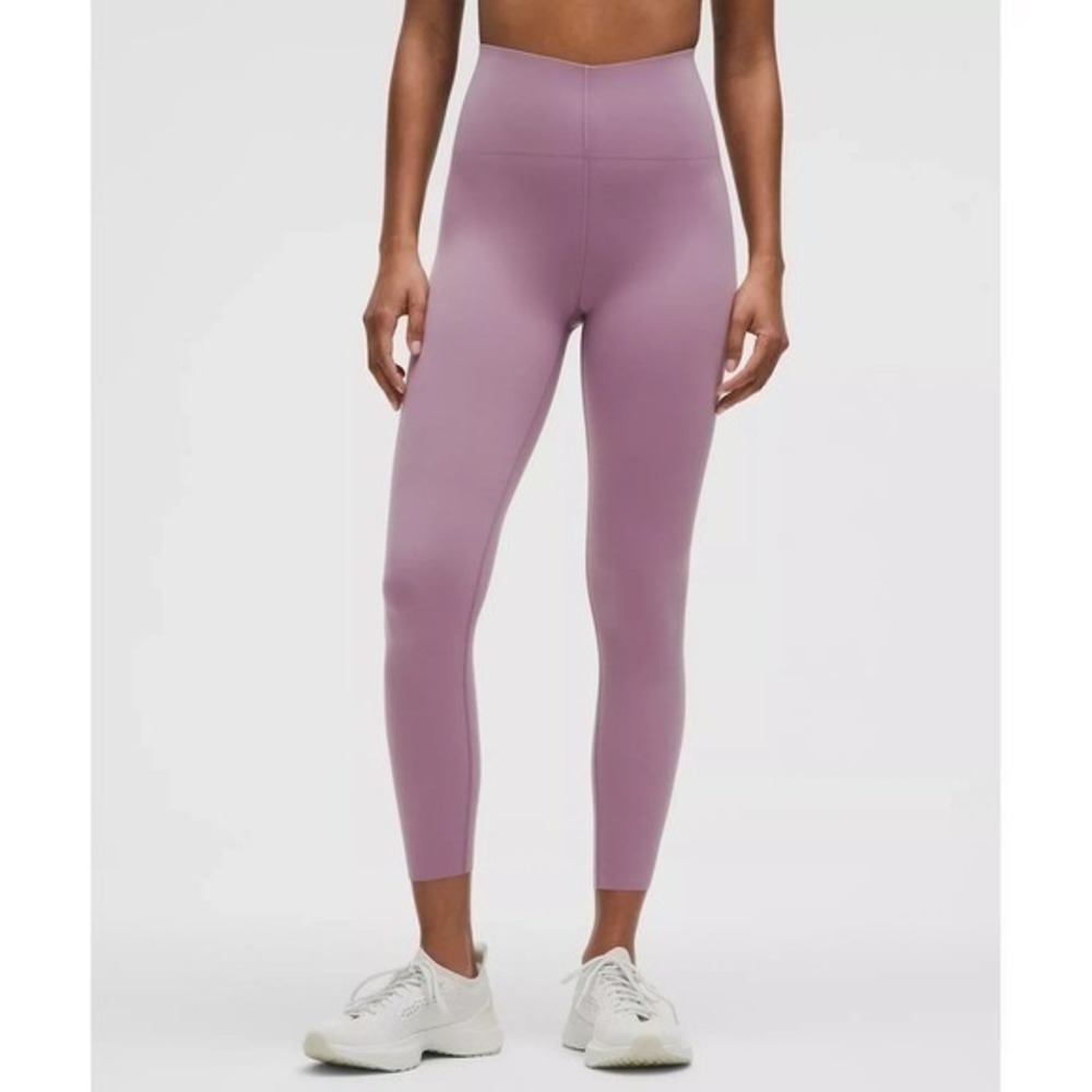 Lululemon Glow Up HR Tight 25" Lavender Lux Purple Size 8 Running Leggings